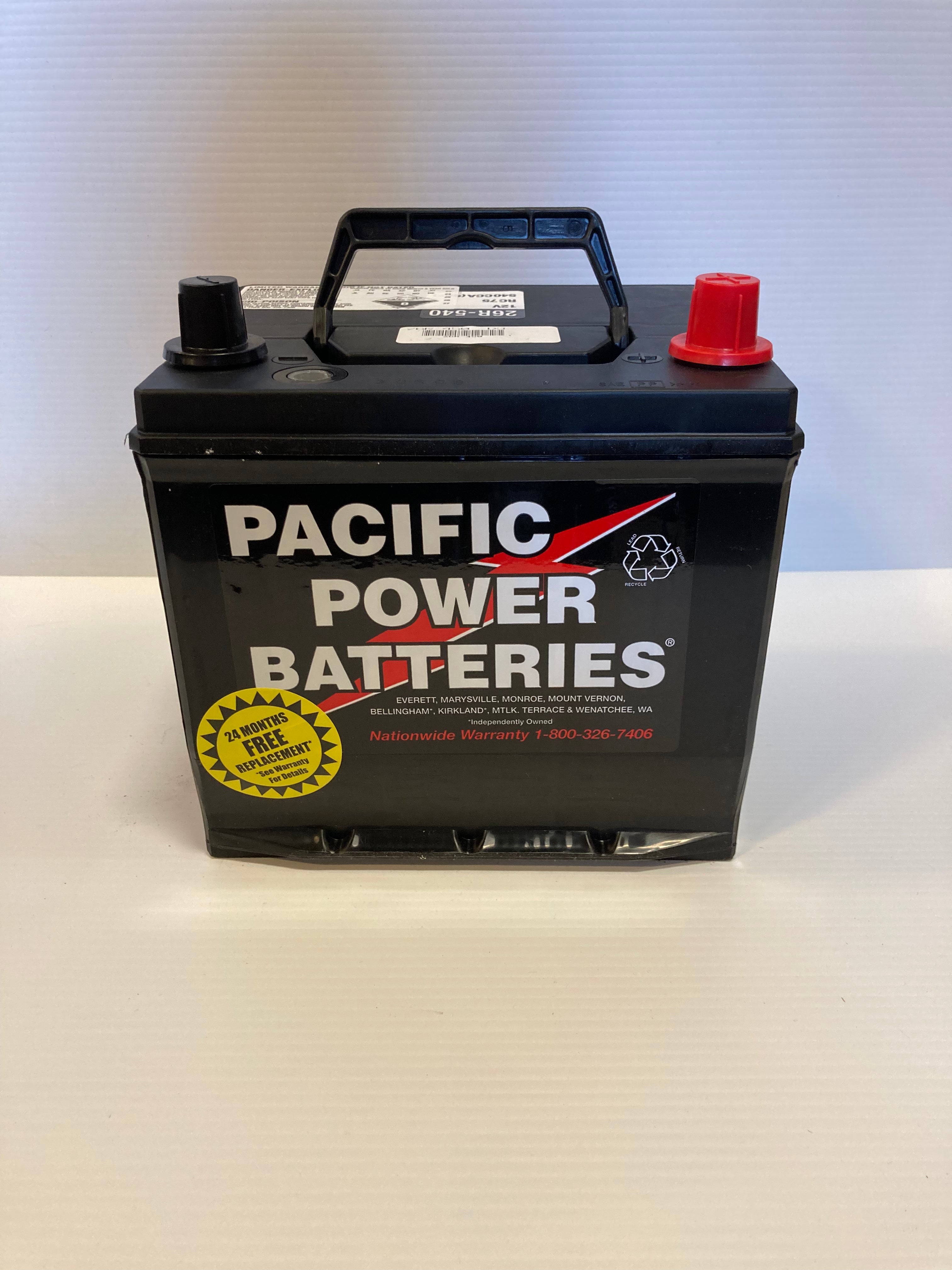 26r 450 generator battery pick up only cannot be shipped pacific