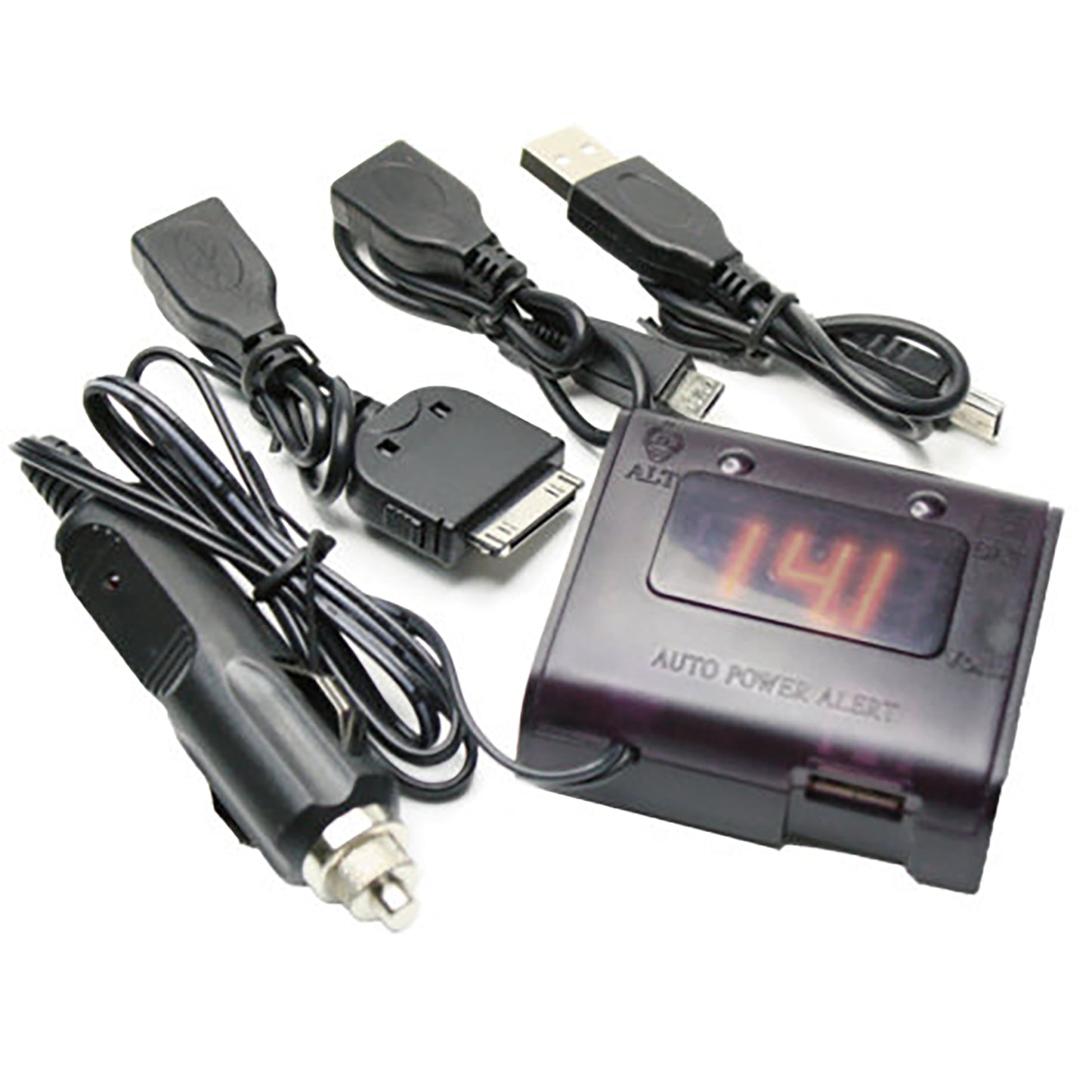 MARINE MASTER AUTO POWER ALERT VOLTMETER & USB CHARGER BATTERY CHARGER