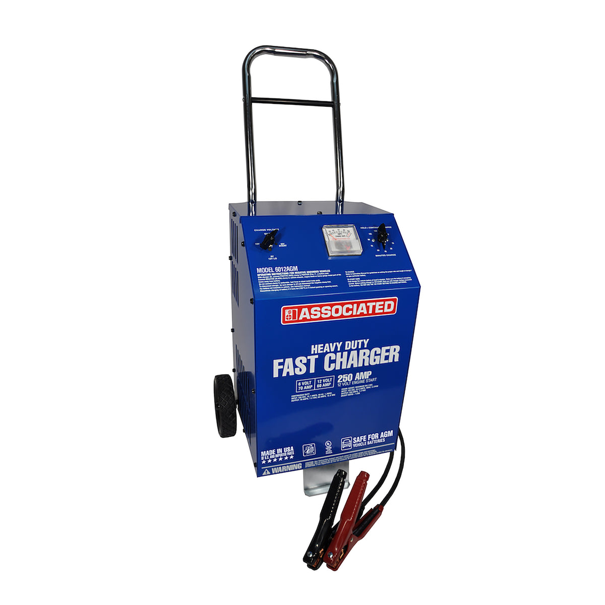 6/12V 70/60/250AMP START BATTERY CHARGER