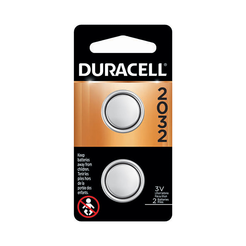 DURACELL 3.0V, LITHIUM 2/PK