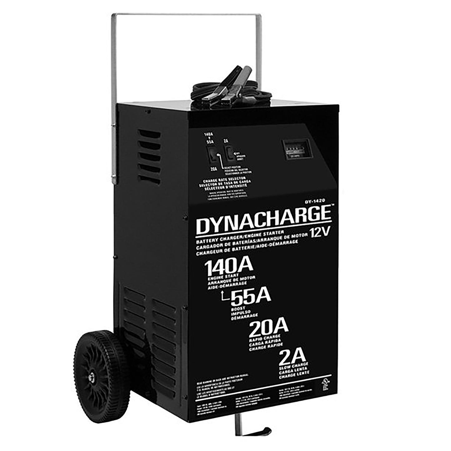 2/20/50/140 AMP WHEELED BATTERY CHARGER
