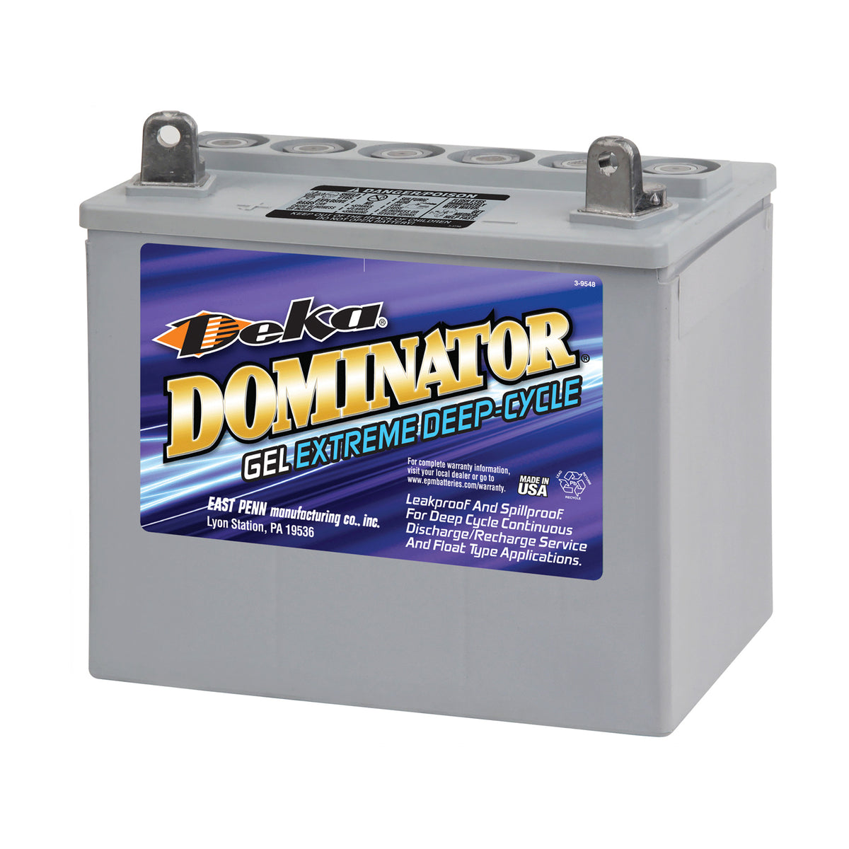 12V 31.6ah GEL Extreme Deep Cycle Battery