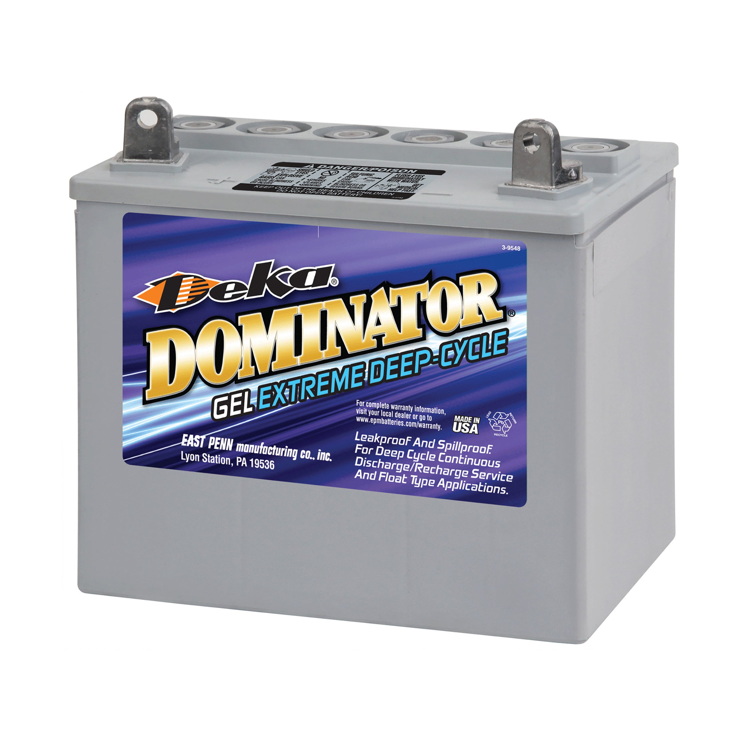 12V 31.6ah GEL Extreme Deep Cycle Battery