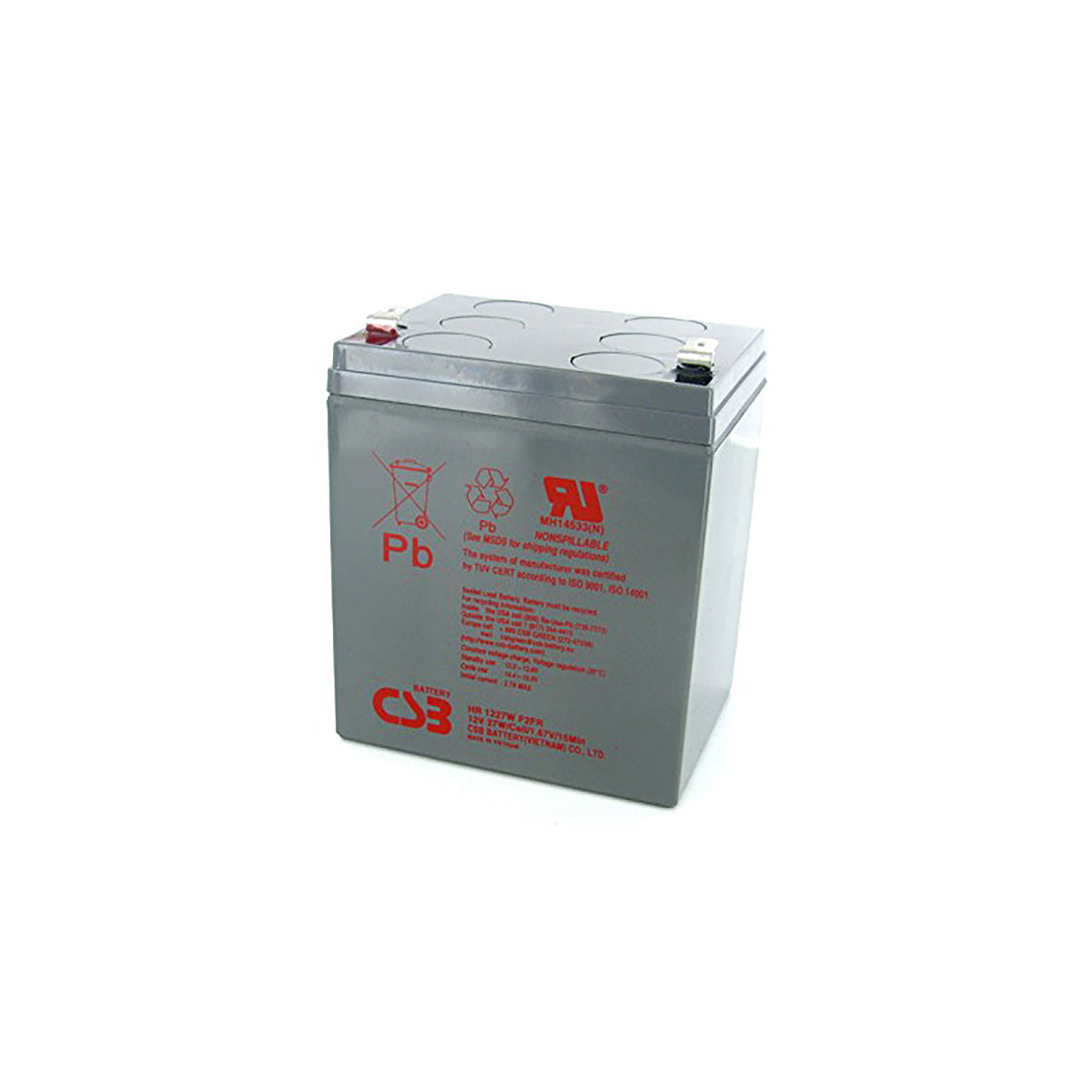 12V 6.5ah F2 Terminal SLA Battery