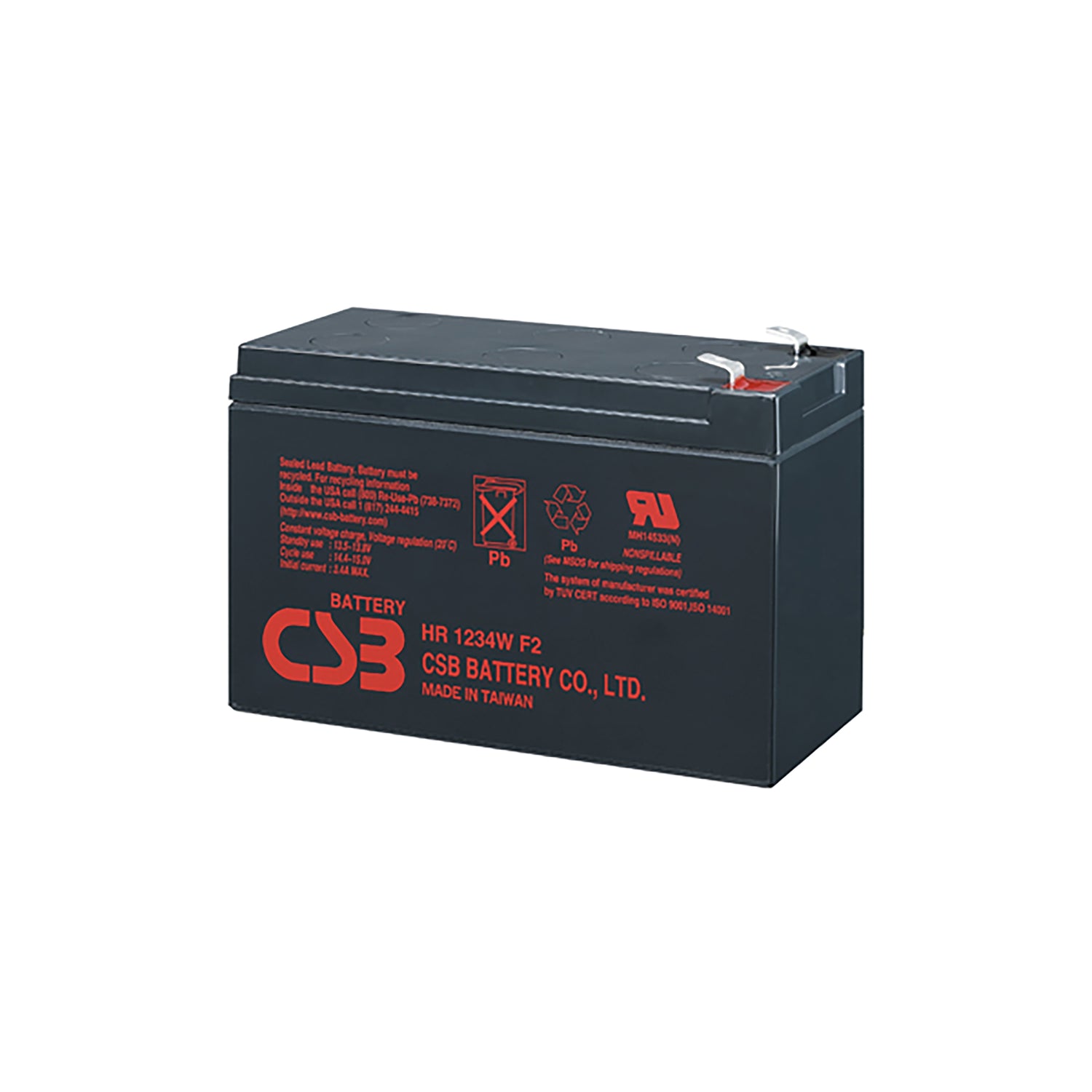 12V 9ah F2 Terminal SLA Battery