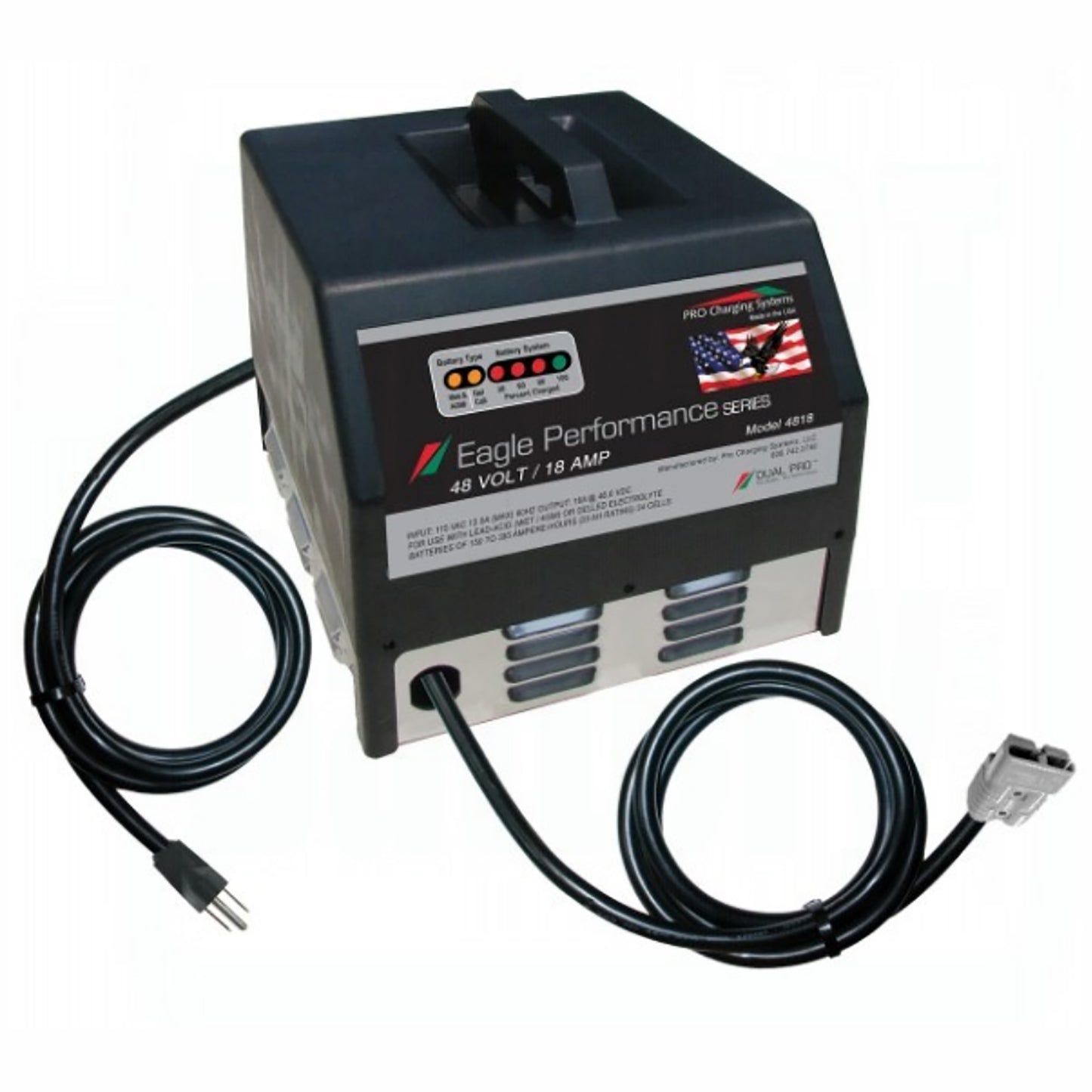 DUAL PRO 36V 20AMP GOFL CART BATTERY CHARGER