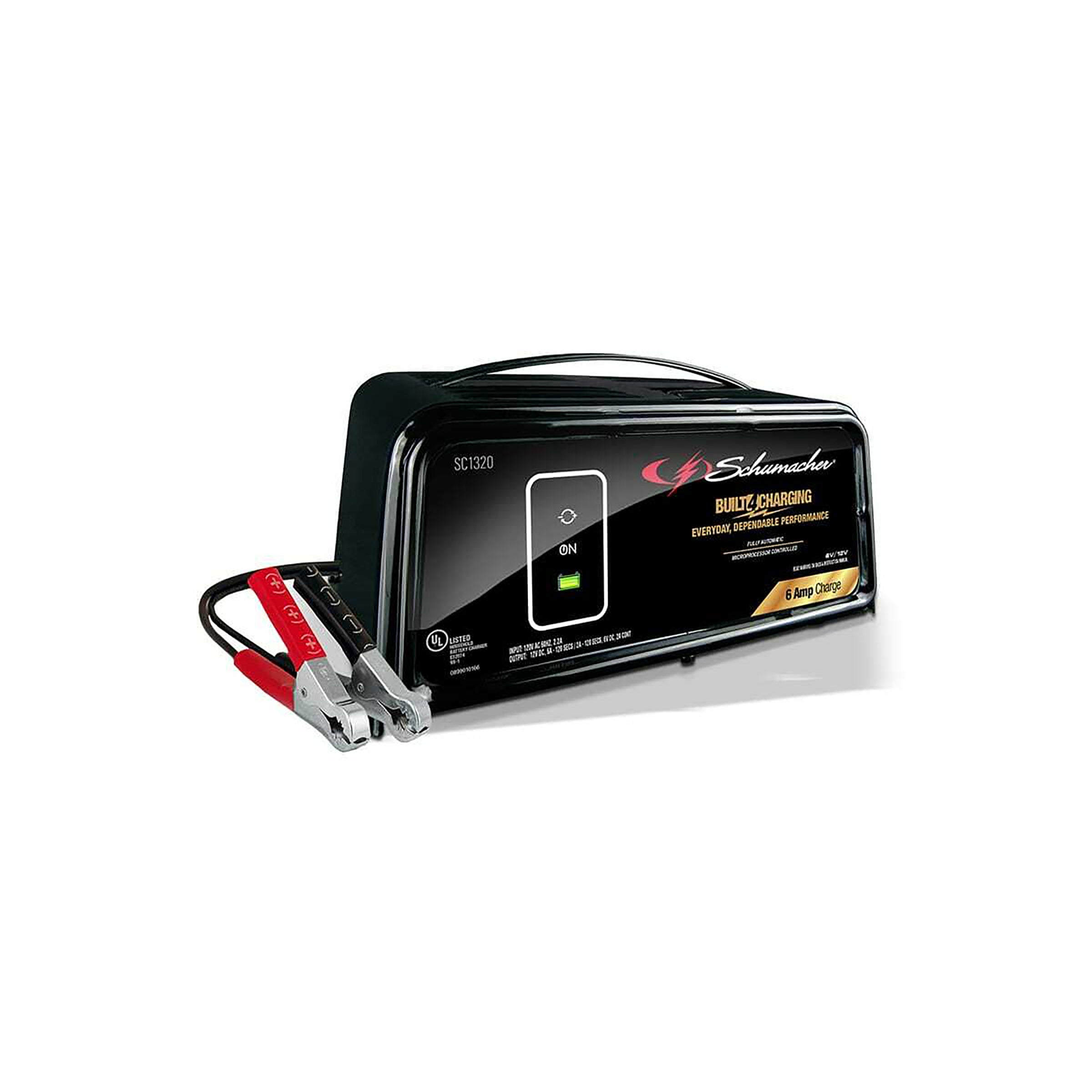 6V/12V 2-6 AMP MAINTAINER BATTERY CHARGER