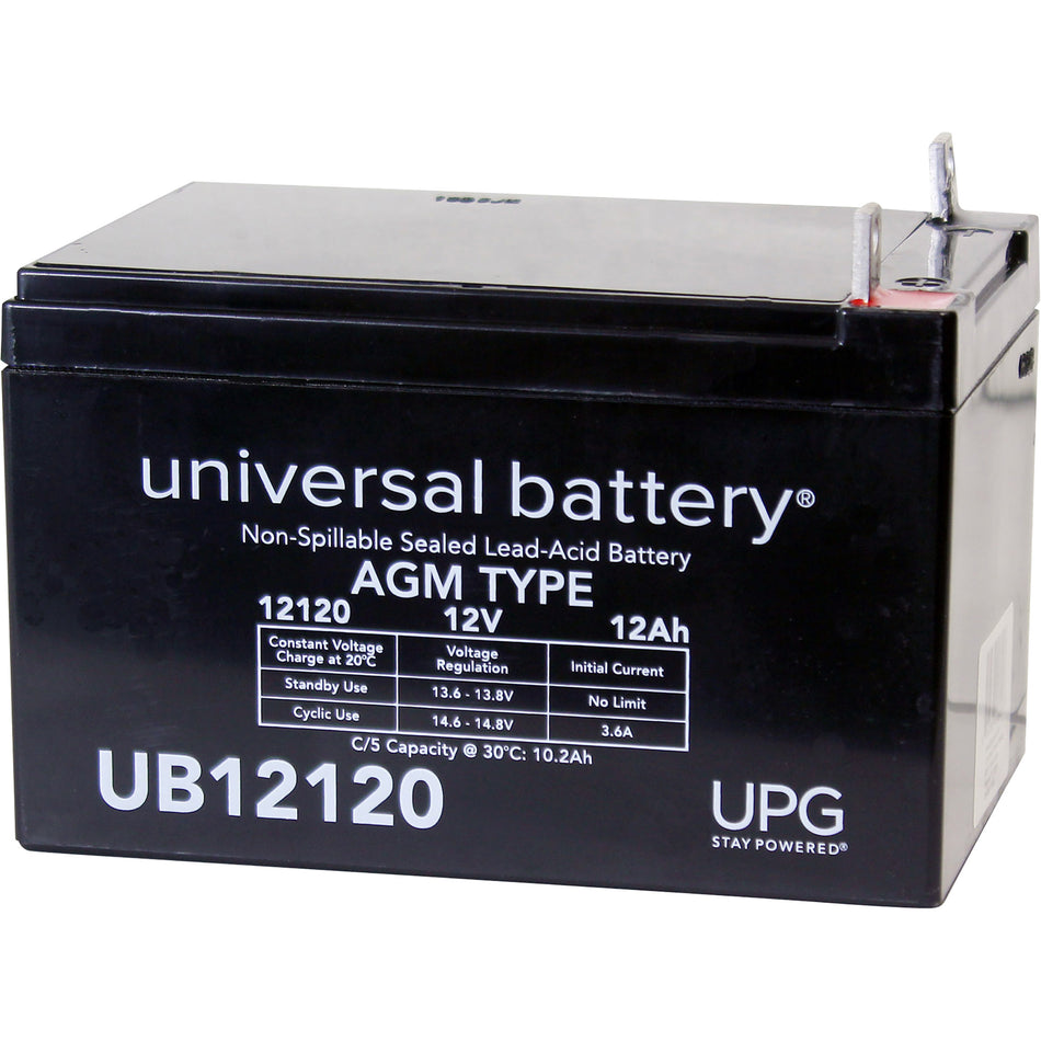 12V 12ah Nut and Bolt Terminal SLA Battery