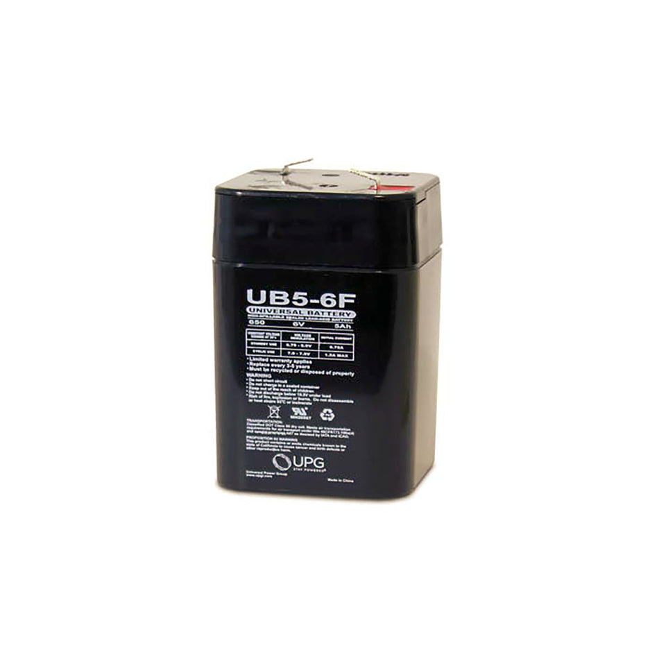 6V 5ah F1 Terminal Lantern SLA Battery