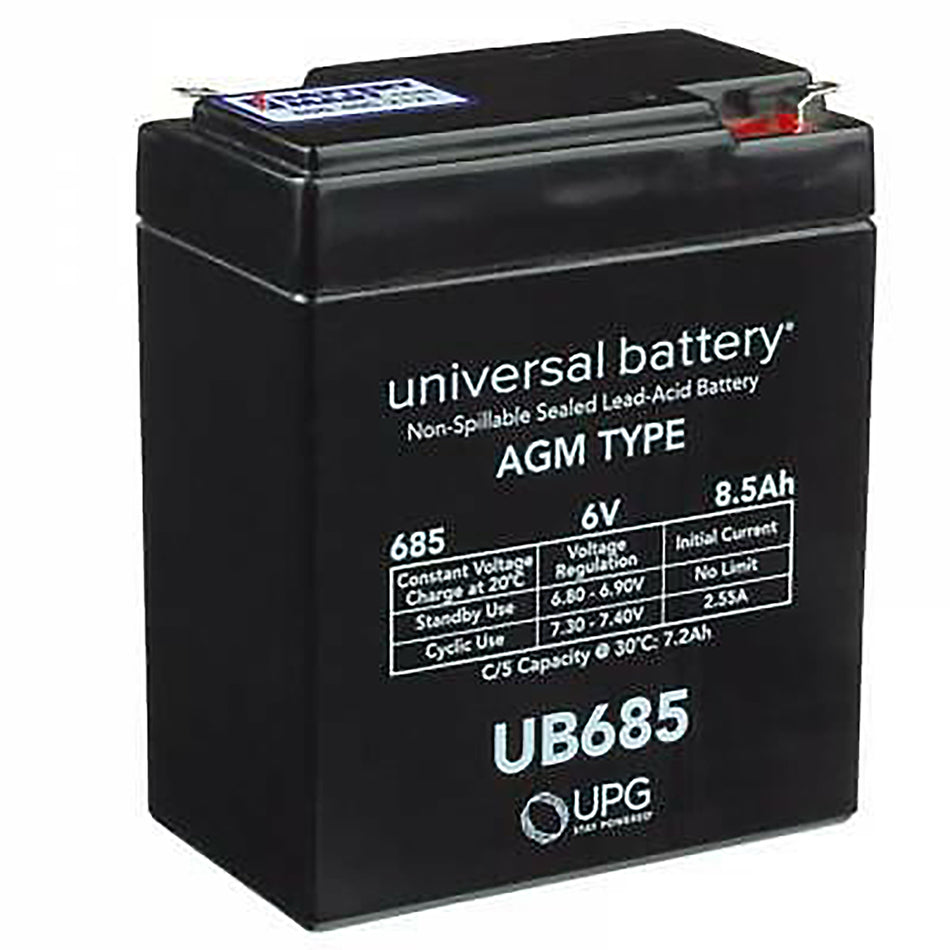 6V 8ah SLA Battery