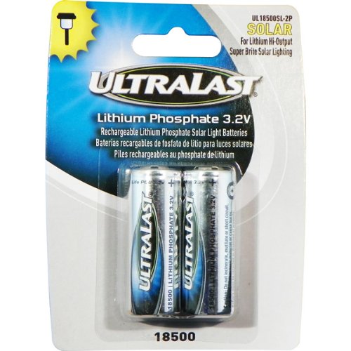 18500 3.2V Blister Pack Rechargeable Battery